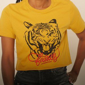 TIGER CROP TOP